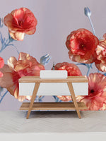 Papier peint mural Camélias fraîcheur et élégance florale - Vignette | Mr Papier Peint