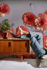 Papier peint mural Camélias fraîcheur et élégance florale - Vignette | Mr Papier Peint