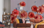 Papier peint mural Camélias fraîcheur et élégance florale - Vignette | Mr Papier Peint