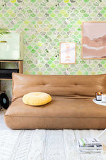 Élégance Naturelle avec Papier Peint Mural en Marbre Vert - Vignette | Mr Papier Peint