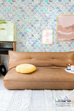 Papier peint mural marbre bleu sérénité et élégance pour vos murs - Vignette | Mr Papier Peint