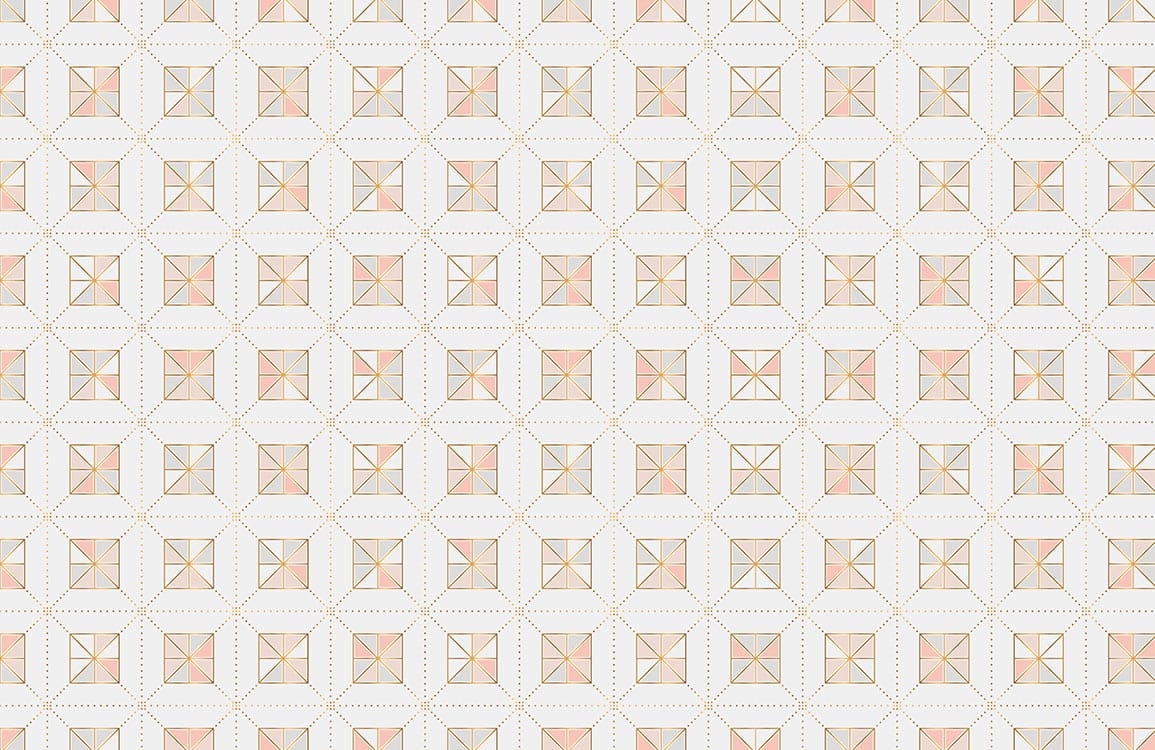 Papier peint mural avec carrés géométriques horizontaux et qualité d’impression élevée