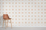 Papier peint mural carrés géométriques horizontaux élégance graphique - Vignette | Mr Papier Peint