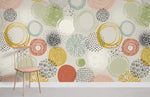 Papier peint mural cercles abstraits élégance et énergie visuelle - Vignette | Mr Papier Peint