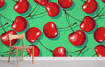 Papier peint mural de cerises - Vignette | Mr Papier Peint