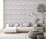 Papier peint mural de champignons gris - Vignette | Mr Papier Peint