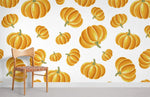 Papier Peint Mural de Citrouilles Flottantes - Vignette | Mr Papier Peint