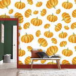 Papier Peint Mural de Citrouilles Flottantes - Vignette | Mr Papier Peint