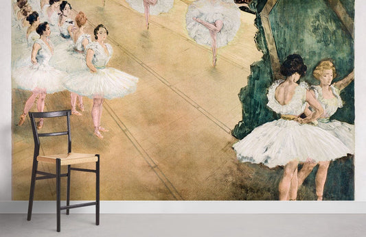 Papier peint mural de danseurs de ballet - Le meilleur Papier peint panoramique Sur mesure