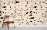 Papier Peint Mural de Divination par Serpent - Vignette | Mr Papier Peint