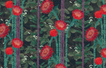 Papier peint mural fleurs épineuses élégance sauvage pour votre intérieur - Vignette | Mr Papier Peint