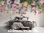 Papier Peint Mural de Fleurs Suspendues - Vignette | Mr Papier Peint