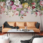 Papier Peint Mural de Fleurs Suspendues - Vignette | Mr Papier Peint