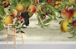 Papier peint mural fruits suspendus pour une décoration murale rafraîchissante - Vignette | Mr Papier Peint