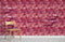 Papier Peint Mural de Géode de Cristal Rouge - Le meilleur Papier peint panoramique Sur mesure