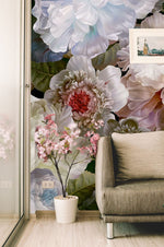 Papier peint mural de grandes fleurs en floraison - Vignette | Mr Papier Peint