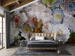 Papier peint mural de grandes fleurs en floraison - Vignette | Mr Papier Peint