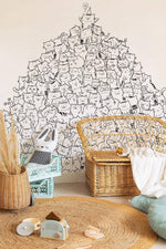 Papier peint mural de la colline des chats - Vignette | Mr Papier Peint