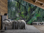 Papier peint mural forêt moussue pour chambre apaisante - Vignette | Mr Papier Peint