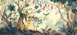 Papier peint mural de la jungle tropicale avec oiseaux - Vignette | Mr Papier Peint