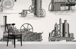Papier peint mural Locomobile évasion et histoire sur vos murs - Vignette | Mr Papier Peint