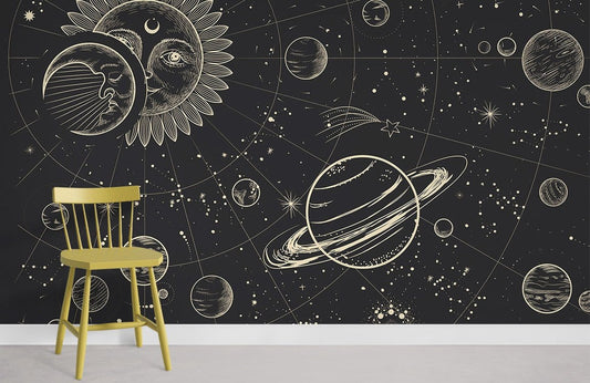 Papier peint mural de la planète - Le meilleur Papier peint panoramique Sur mesure