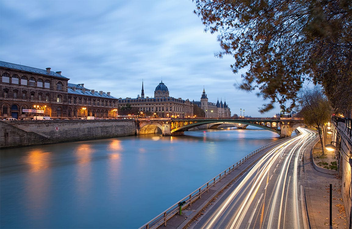 Papier peint mural de la Seine - Le meilleur Papier peint panoramique Sur mesure