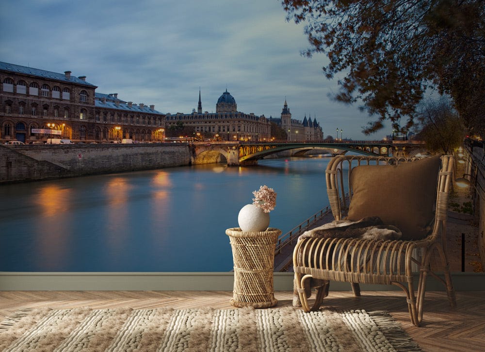 Papier peint mural de la Seine - Le meilleur Papier peint panoramique Sur mesure