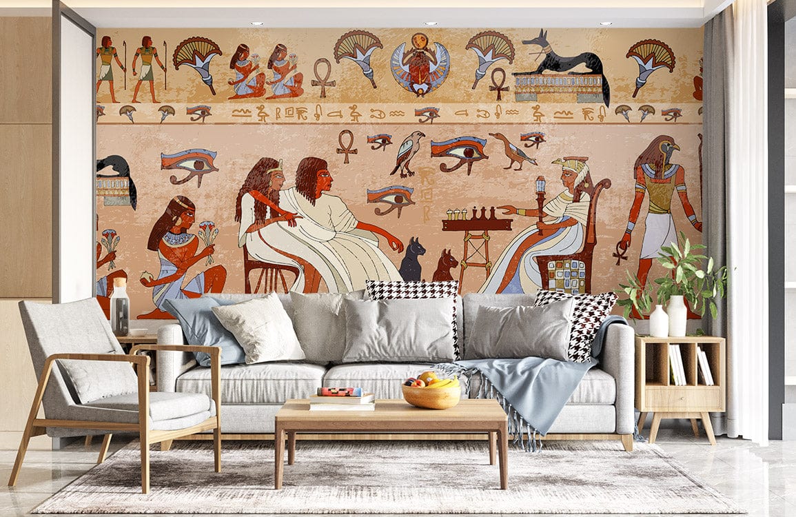 Papier peint mural de l’Égypte ancienne - Le meilleur Papier peint panoramique Sur mesure