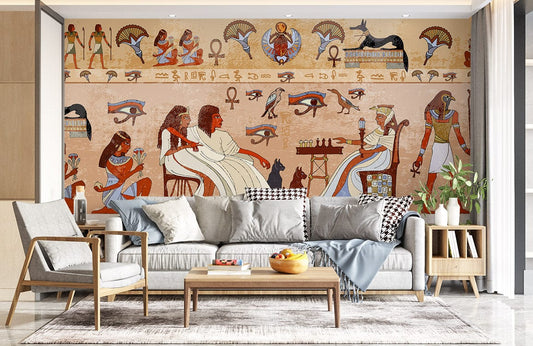 Papier peint mural de l’Égypte ancienne - Le meilleur Papier peint panoramique Sur mesure