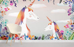 Papier peint mural de licornes oniriques - Vignette | Mr Papier Peint