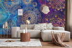 Papier Peint Mural de Motifs Mandala Galaxie - Vignette | Mr Papier Peint