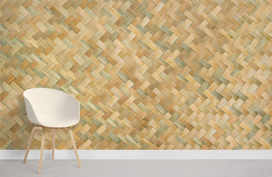 Papier peint mural de natte de couchage d’été - Le meilleur Papier peint panoramique Sur mesure