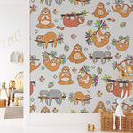 Papier Peint Mural de Paresseux Mignon - Vignette | Mr Papier Peint