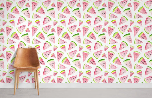 Papier peint mural de pastèque - Le meilleur Papier peint panoramique Sur mesure