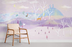 Papier peint mural de paysage hivernal - Vignette | Mr Papier Peint