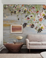 Papier peint mural de peinture florale verticale - Vignette | Mr Papier Peint