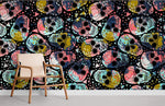 Papier peint mural Peinture Squelette éclat artistique contemporain - Vignette | Mr Papier Peint