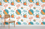 Papier peint mural de poisson plat coloré - Vignette | Mr Papier Peint