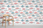 Papier peint mural de Poisson Plie - Vignette | Mr Papier Peint