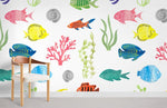 Papier peint mural de poissons et créatures marines - Vignette | Mr Papier Peint