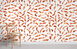 Papier peint mural de poissons rouges - Vignette | Mr Papier Peint