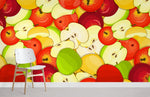 Papier peint mural de pommes colorées - Vignette | Mr Papier Peint