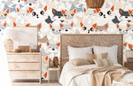 Papier peint mural de renards surprenants - Vignette | Mr Papier Peint