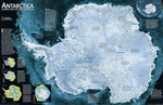 Papier peint mural Antarctique éclats givrés vus du ciel - Vignette | Mr Papier Peint