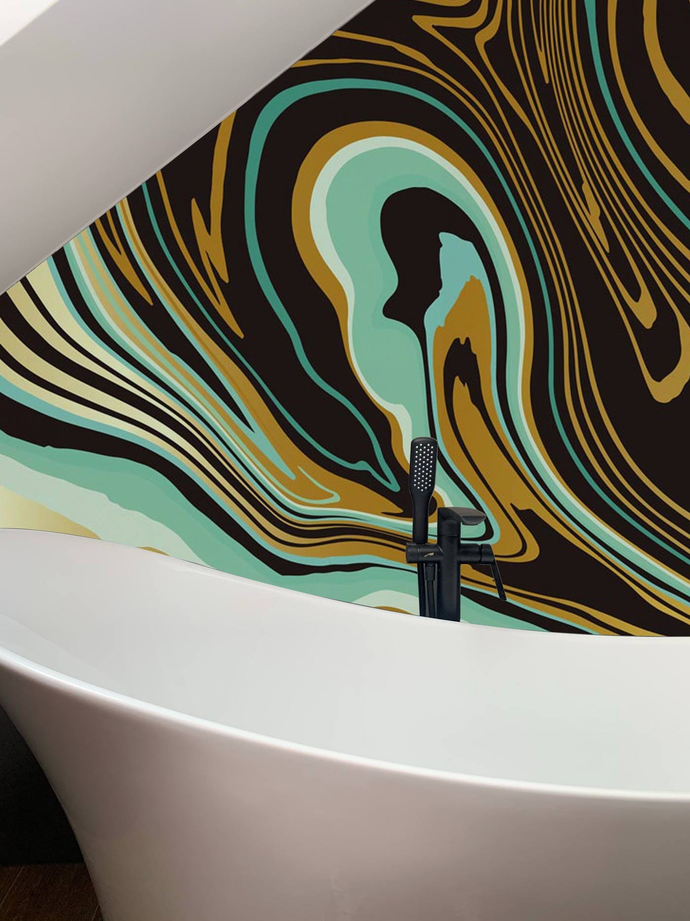 Papier peint mural de style Art Déco - Le meilleur Papier peint panoramique Sur mesure