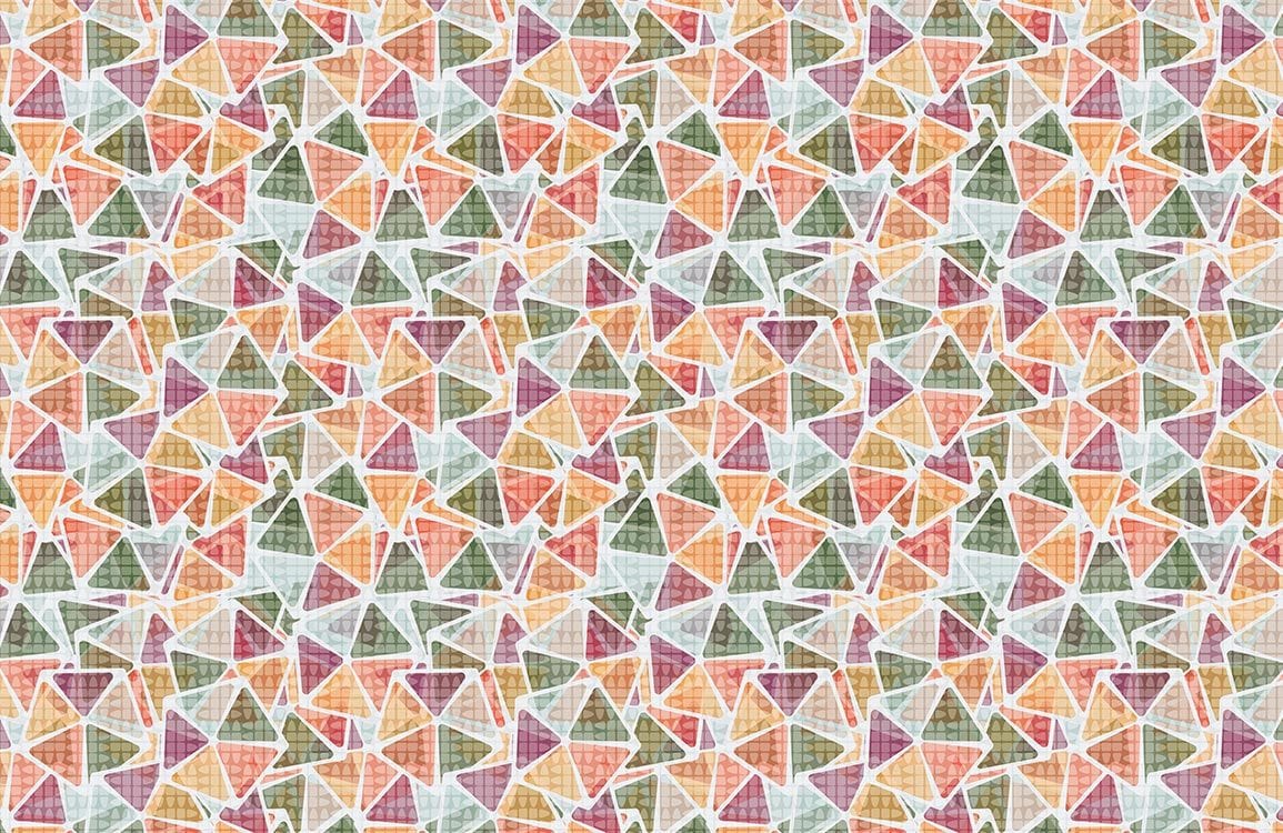 Papier peint mural de triangles - Le meilleur Papier peint panoramique Sur mesure