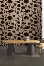 Papier peint mural de vaisselle - Vignette | Mr Papier Peint