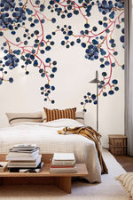 Papier peint mural Vignes de myrtilles souffle de nature panoramique - Vignette | Mr Papier Peint