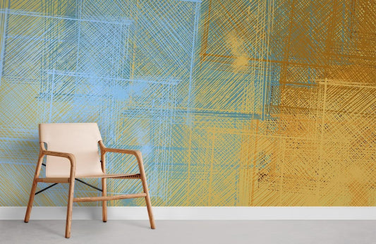 Papier peint mural décoratif en maille - Le meilleur Papier peint panoramique Sur mesure